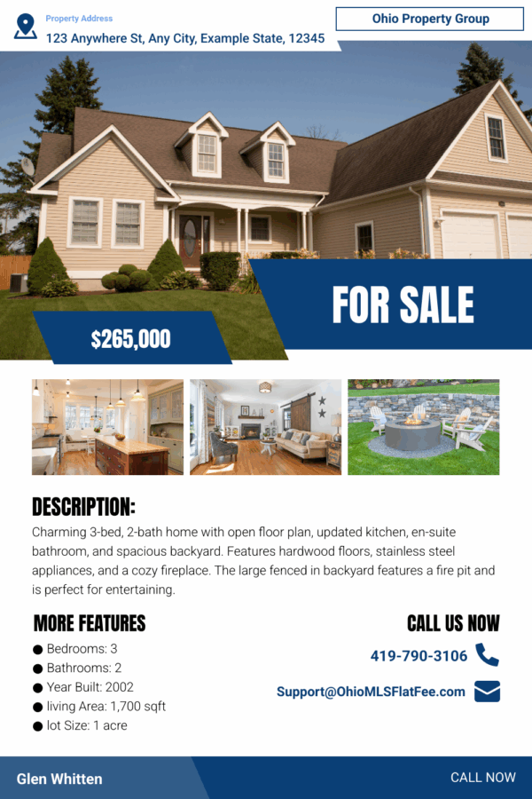Print-Ready Property Flyer - Image 3
